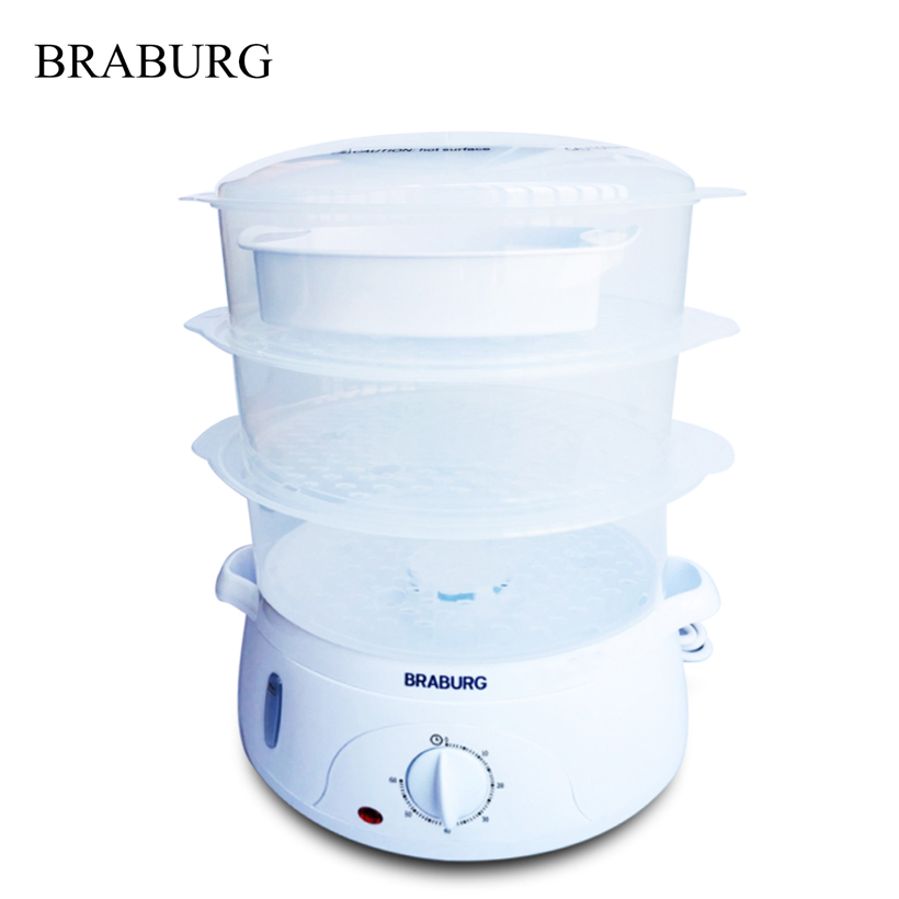 Nồi hấp điện 3 tầng Braburg B3K
