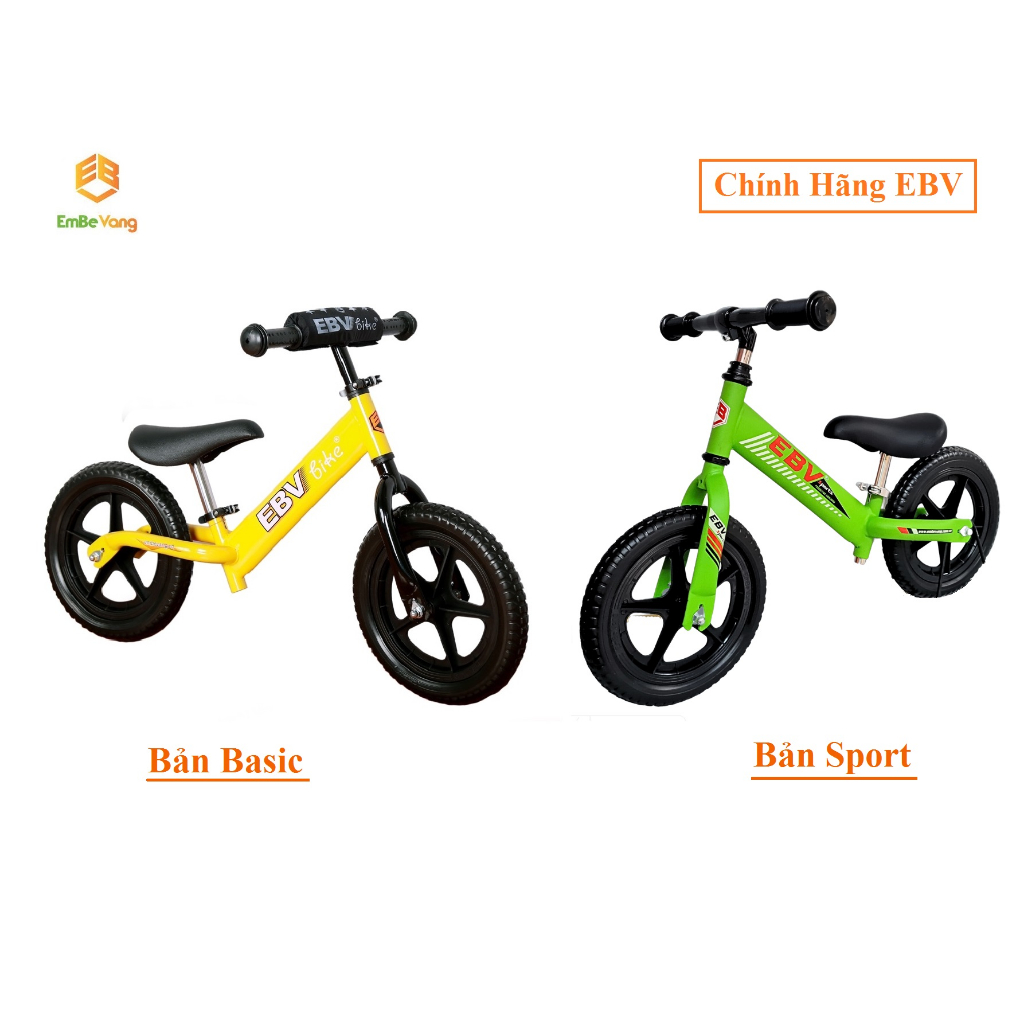 Xe Thăng Bằng EBV Cho Bé (Chính Hãng Cty Em Bé Vàng, BH 12 tháng)