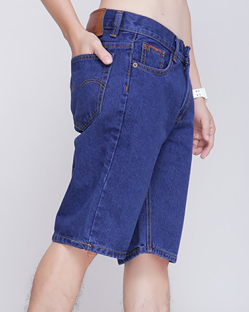 Quần SHORT JEAN Nam 03 màu cơ bản, vải jean cotton mềm mịn form chuẩn đẹp cực kỳ sang trọng Jean004