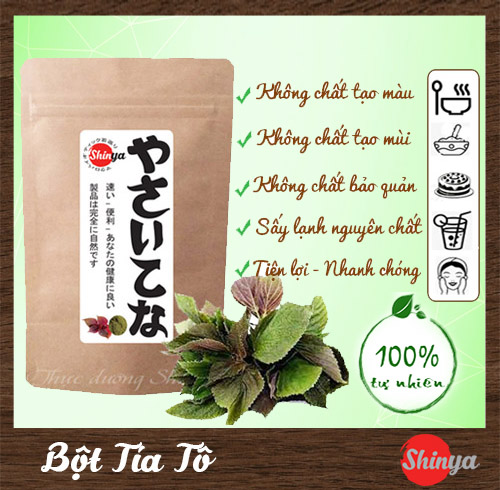 BỘT LÁ TÍA TÔ 50G