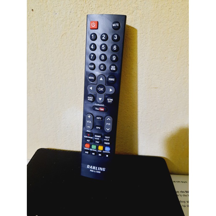 [Hàng chất lượng cao BH 1 năm] REMOTE ĐIỀU KHIỂN TIVI DARLING SMART MẪU 3