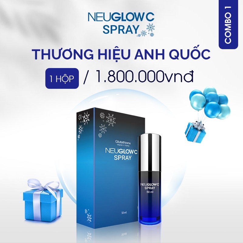 Neuglow C Spray Trắng Da Toàn Thân Dạng Xịt Dưới Lưỡi Đầu Tiên Tại Việt Nam thumbnail