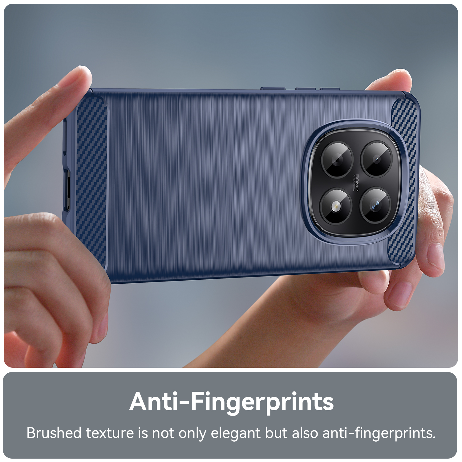 Xiaomi Redmi Note 15 Pro Plus 5G Phone Case,Flexible TPU Carbon Fiber Shockproof Protective Cover for Xiaomi Redmi Note 15 Pro Plus 5G. 