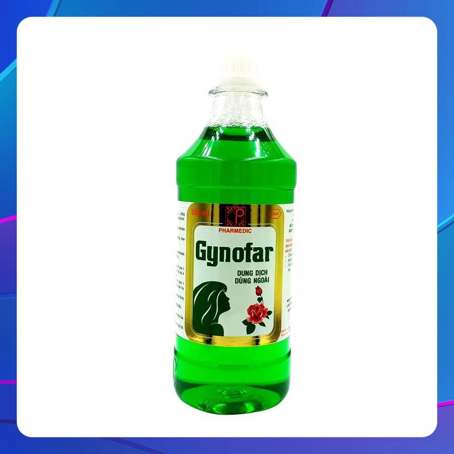Dung dịch vệ sinh phụ nữ / Nước rửa phụ khoa Gynofar (PHARMEDIC)