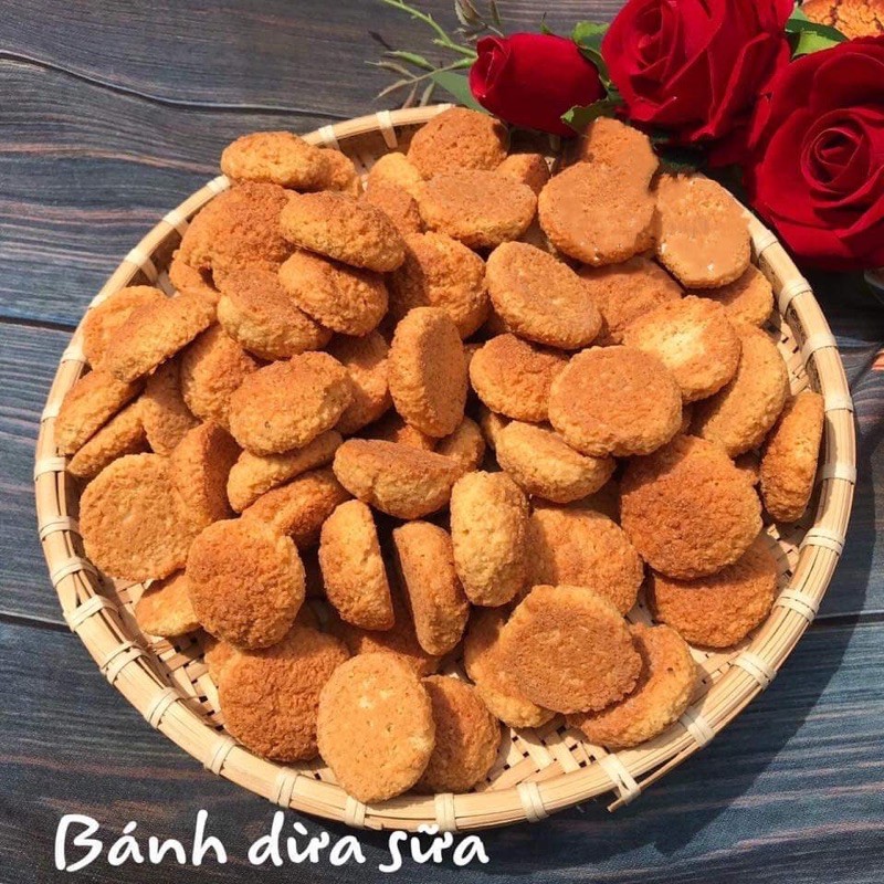 500g - 1Kg Bánh dừa sữa nướng