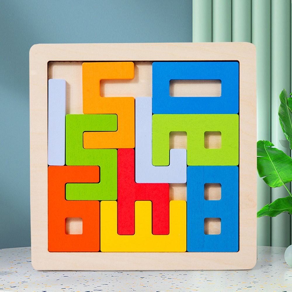 Wooden Puzzle Game Katamino Tetris Puzzle Magic Brain Teaser Children's Day  Gift For Kids, puzzles