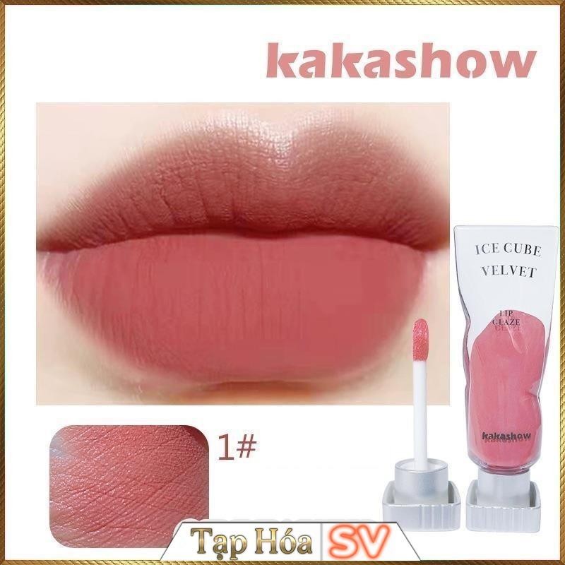 Son bùn chất lì KaKaShow Ice Cube Velvet Lip Glaze Matte