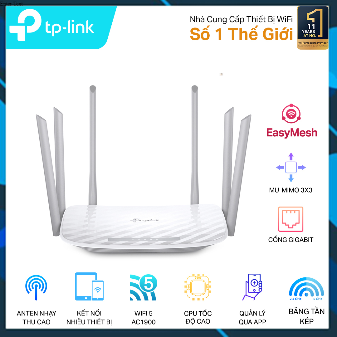 Bộ phát wifi tp-link archer c86 wireless ac1900