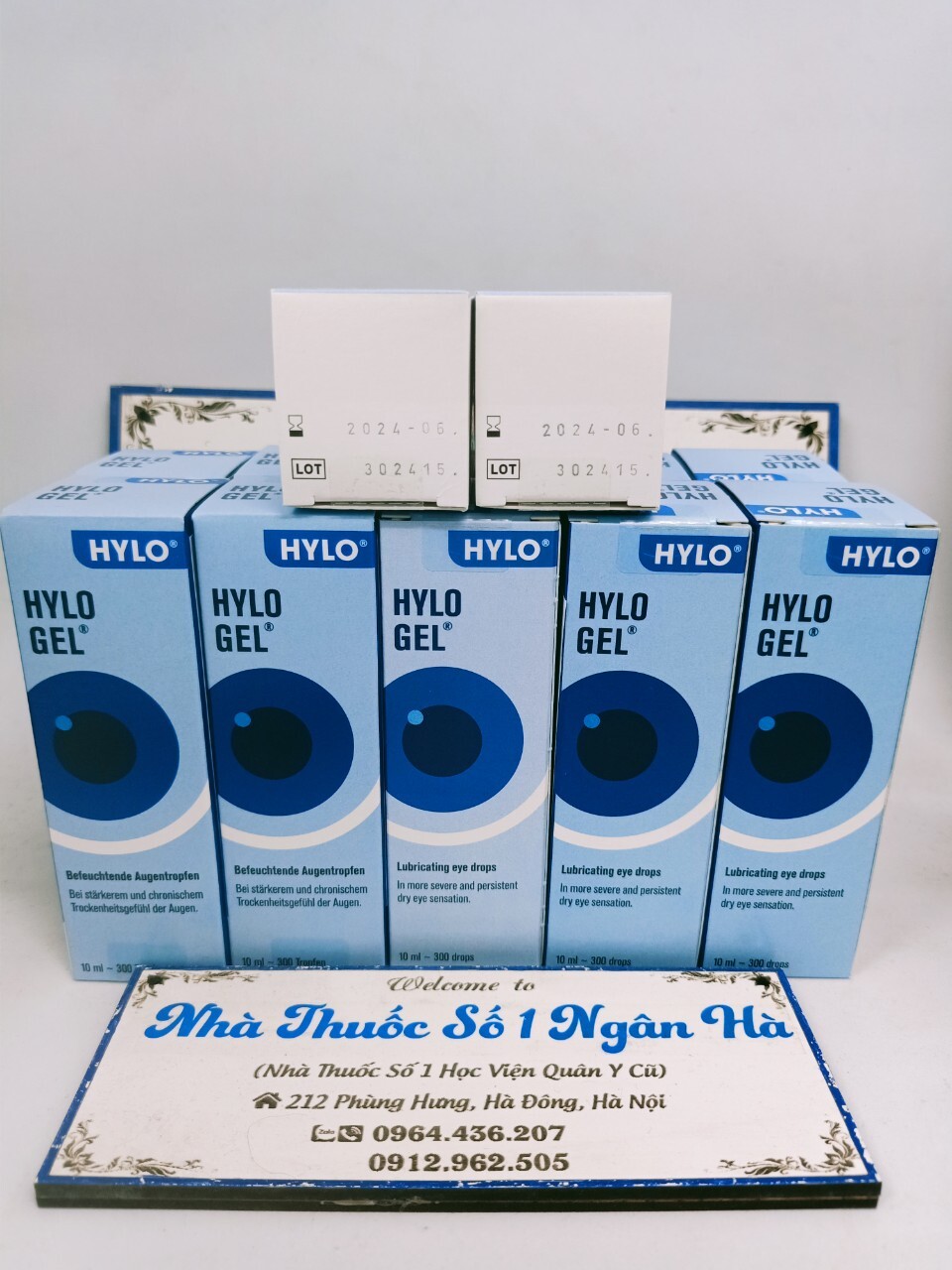 Hylo gel 0,2 % 10ml - nước mắt nhân tạo công nghệ mới