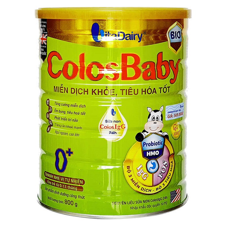 Sữa Colosbaby Bio 0+ 800g [Date mới nhất]