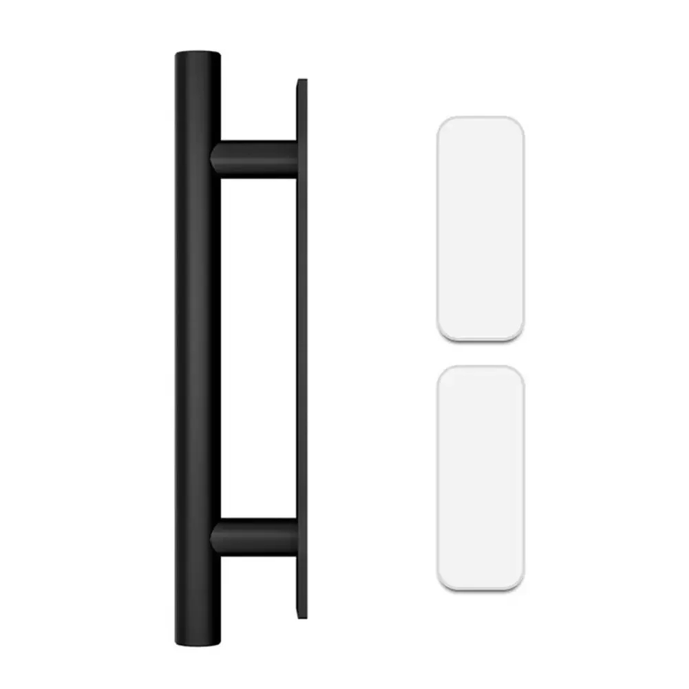 Door Handle Black Golden Plastic Cabinet Doors Pull Self-adhesive Furniture Drawer Pulls Wardrobe Cupboard Handles Home Hardware