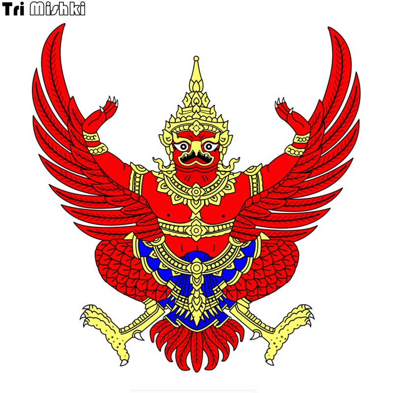 %E3%80%90Exclusive%20Offer%E3%80%91Tri%20Mishki%20WCS157%2014x15cm%20Garuda%20emblem%20of%20Thailand%20Phra%20Khrut%20Pha%20Red%20Bird%20car%20sticker%20funny%20colorful%20auto%20automobile%20decals%20-%20Image%203