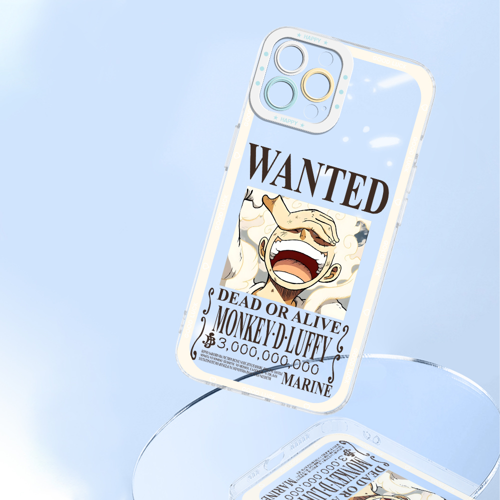 Jizetin for Infinix Note 11 Note 12 G88 Back Cover Transparent One Piece Luffy Ace Zoro Soft Full Camera Cover Protection Phone Cases. 