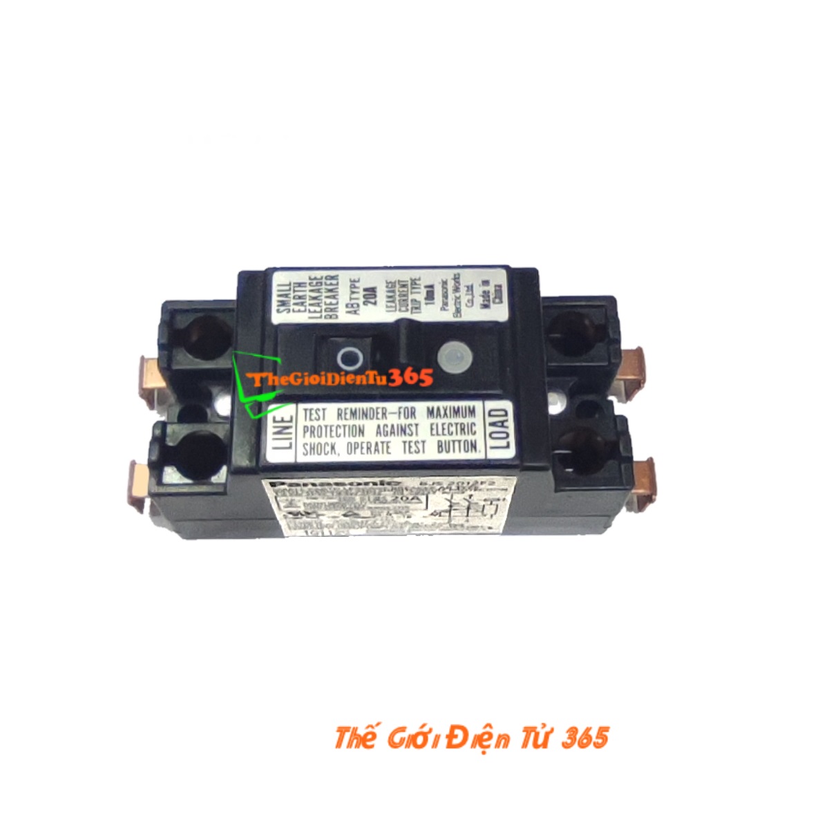 Aptomat cầu dao tự động ELCB Panasonic 240V 20A