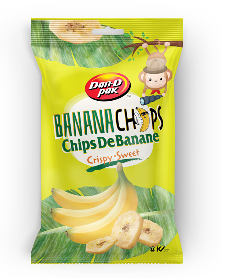 [Rẻ Vô địch] Combo 4 túi chuối sấy 170g Dan D Pak
