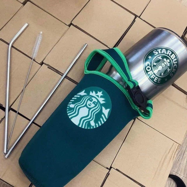 LY GIỮ NHIỆT STARBUCK THÁI LAN BẠC HÓT HÍT