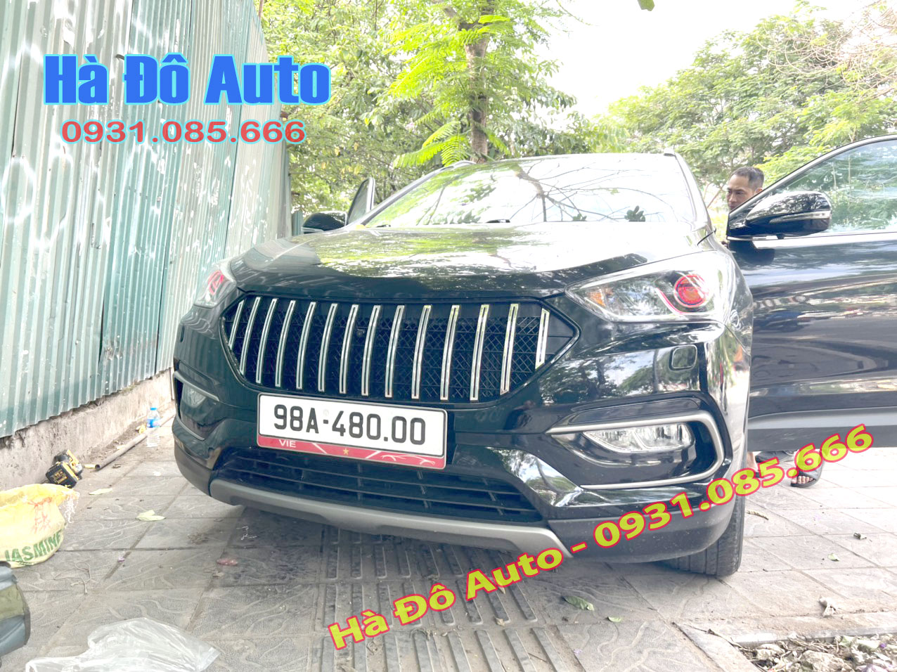 Mặt Ca Lăng Santafe 2016 2017 2018 - Mặt Ca Lăng Hyundai Santafe 2016 2017 2018