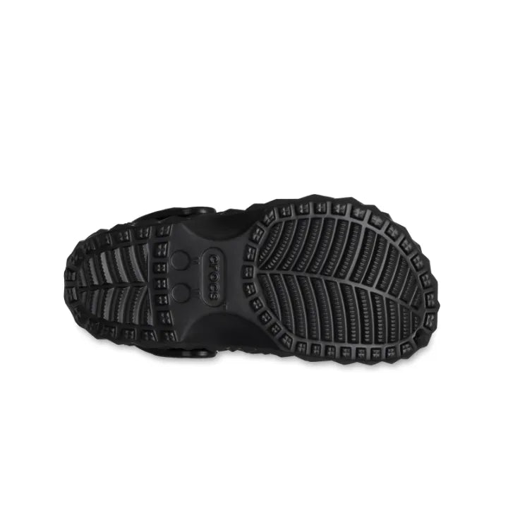 Giày Clog Unisex Crocs Classic Geometric - Black - 209563-001