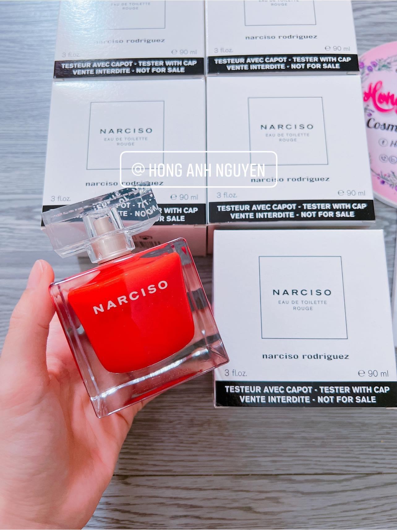 Nước Hoa Narciso hồng nhạt và Narciso đỏ