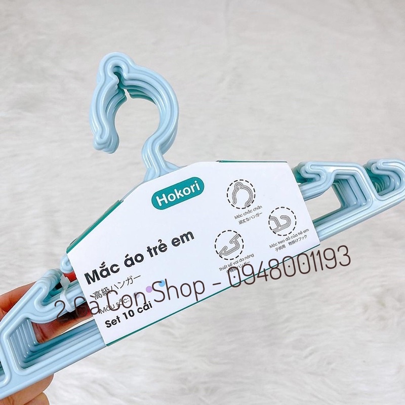 Móc nhựa Hokori phơi đồ cho bé