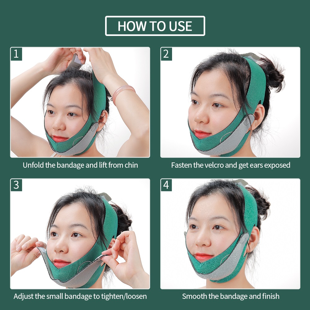 LIARTY Nâng cơ mặt V Lifting thực tế Làm săn chắc cằm Sắc nét Dụng cụ tạo hình khuôn mặt gia dụng cho khuôn mặt