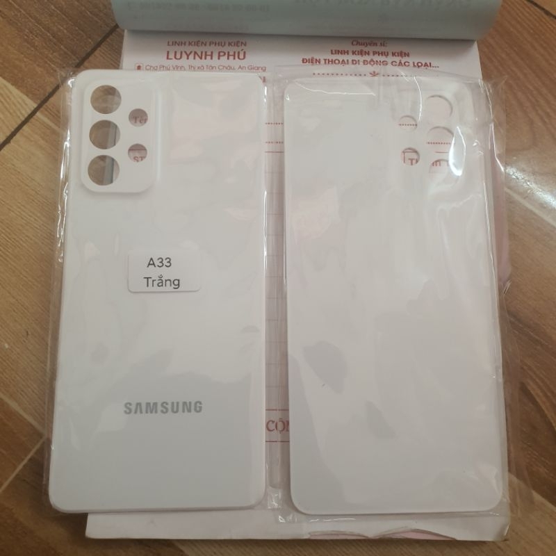 Nắp lưng samsung A33 A336 bao test