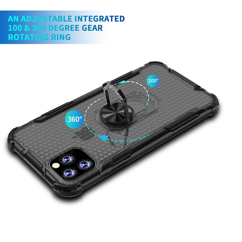 For Honor X9C Smart X60 Pro Case Honeycomb Design Rugged Silicone Armor Shockproof Kickstand Holder For Honor X60 Pro X9C Smart Back cover Phone cases.