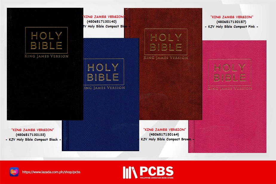 PCBS KJV Holy Bible Compact (PVC)(POINT TYPE 7) Hardcover - King James