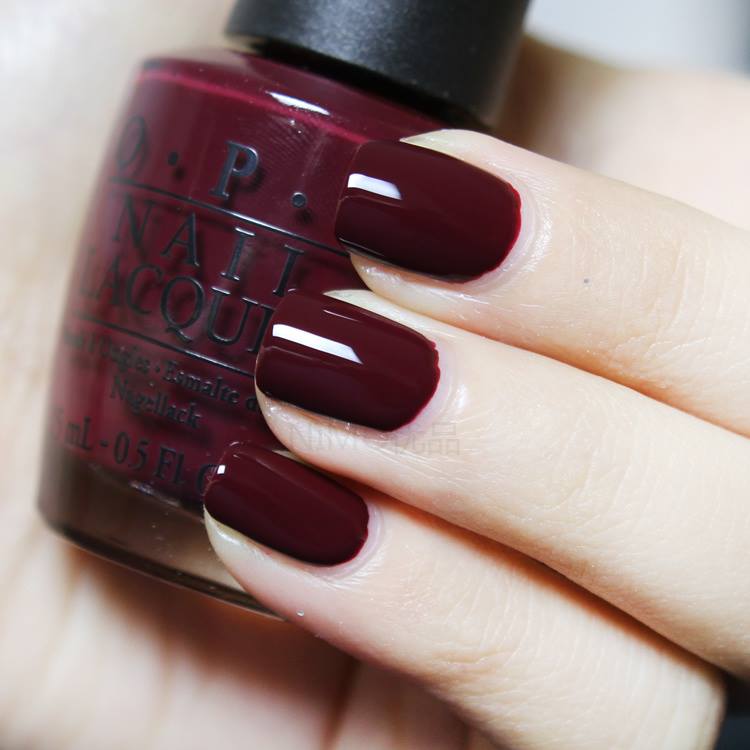 Sơn Móng Tay O.P.I (OPI) màu Đỏ đô Nail Đẹp Siêu Hot