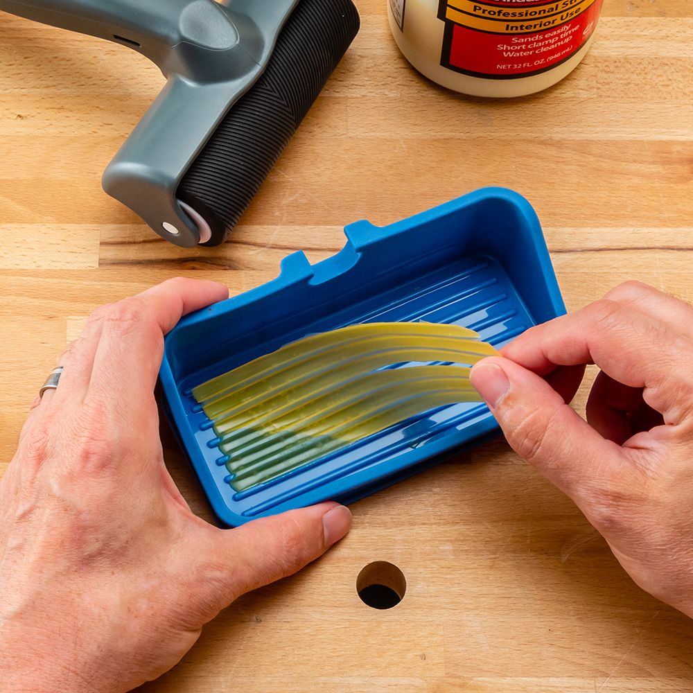 Rockler 5'' Glue Roller with Silicone Rest