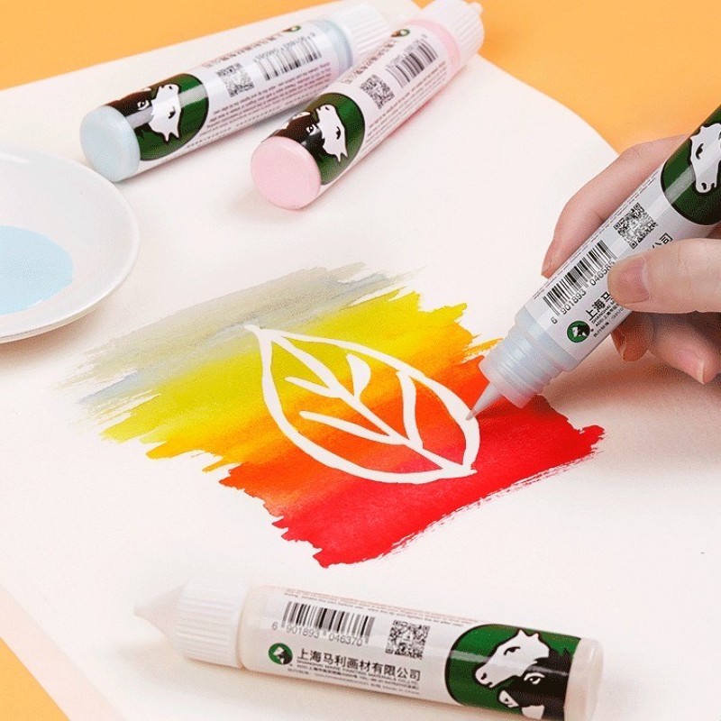 [Chính hãng]Bút Keo chặn màu nước Masking Fluid MARIES 30ml