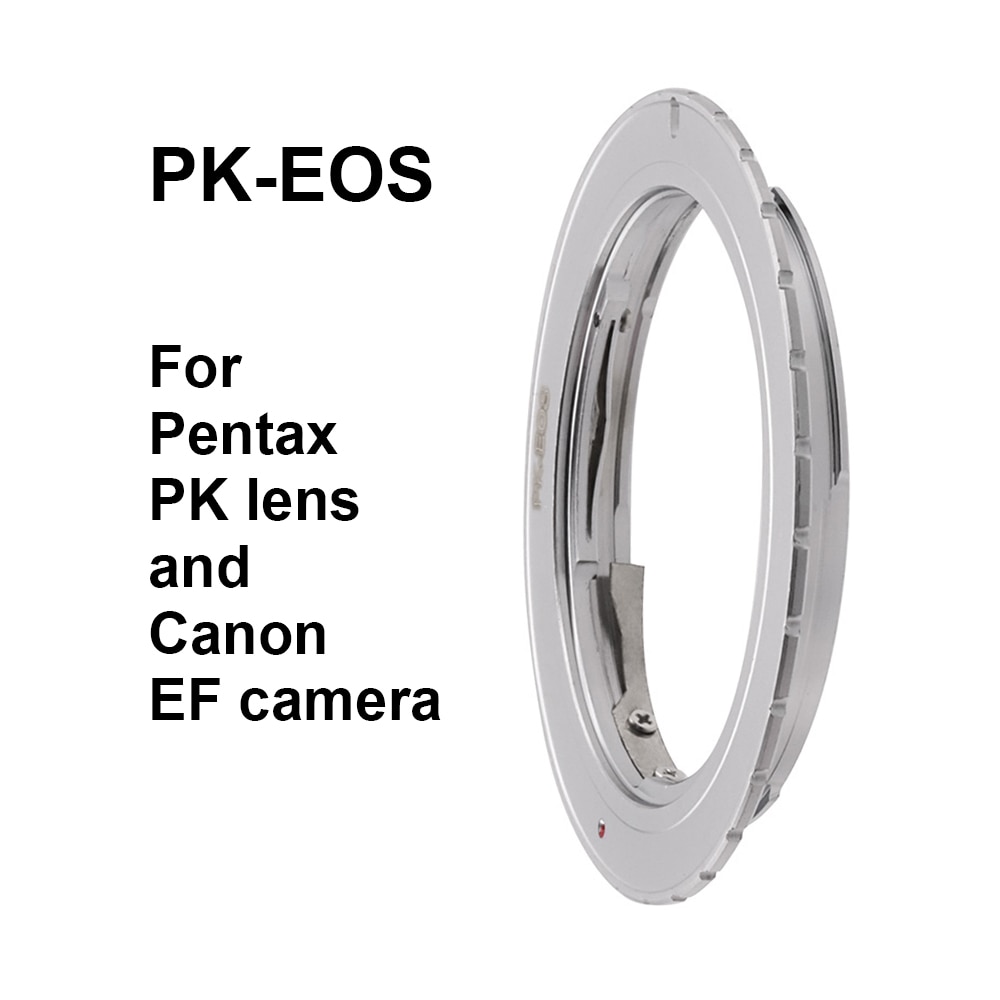 Pk-eos for pentax pk k mount - canon eos ef mount adapter pk-ef k-ef for canon 5d 5d2 5d3 5d4 6d 6d2 90d etc.