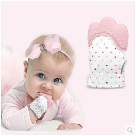 Găng tay gặm nướu Teether cho bé (1 GĂNG TAY)