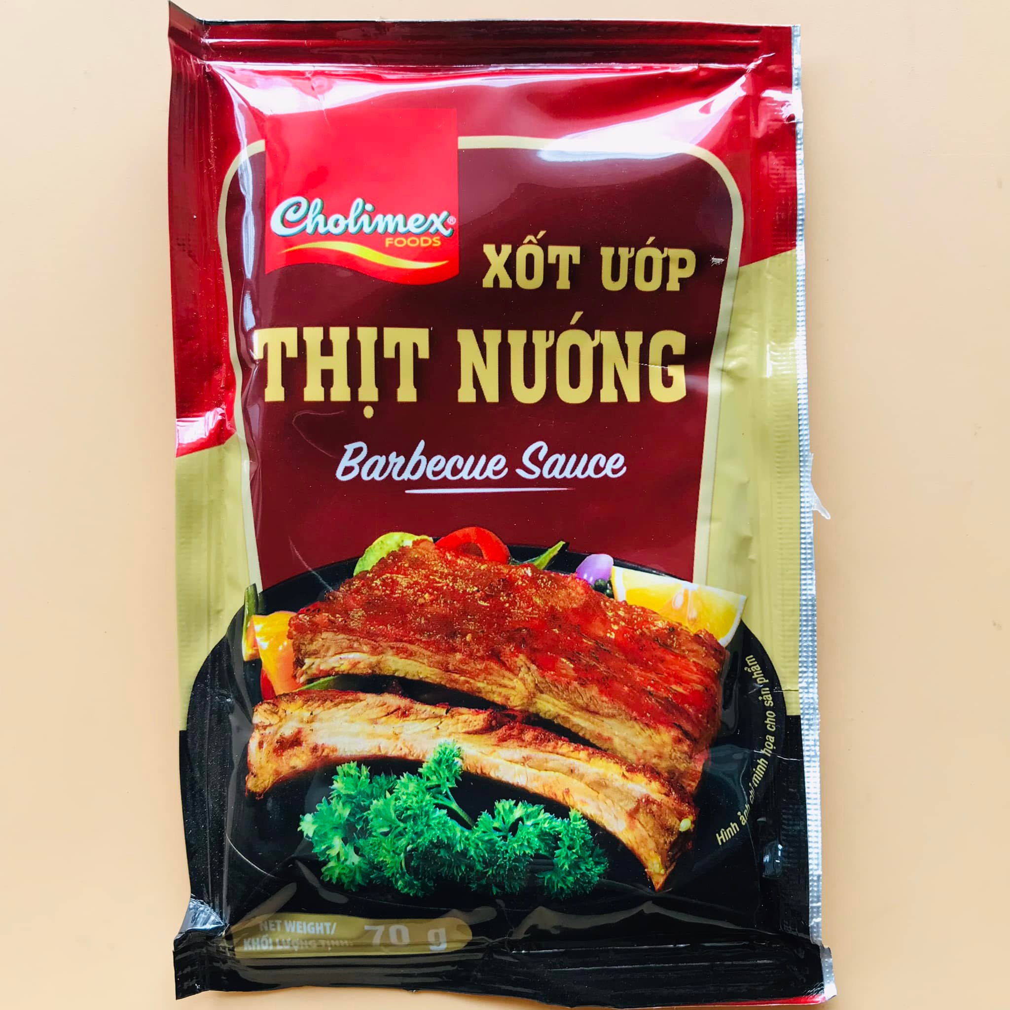 Xốt ướp thịt nướng Cholimex gói 70g
