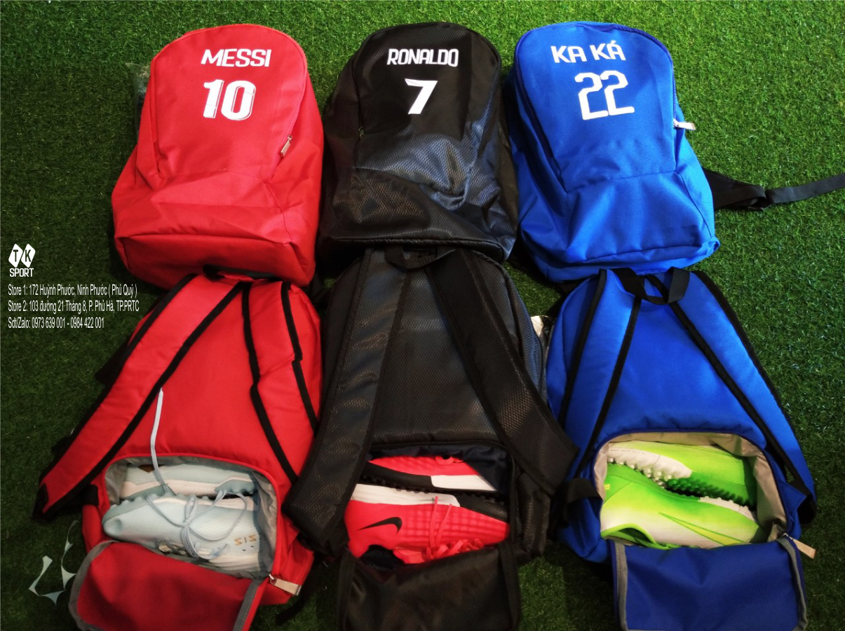 Balo Thể Thao MESSI 10 , Có Ngăn đựng giày