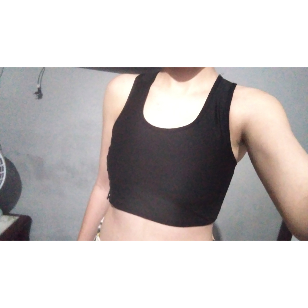 SXLLZSLC 3 Rows of Hooks Chest Binder Transgender FTM Trans Lesbian Sport  Bra Compression Breast Binder (S-5XL) Black : : Clothing, Shoes &  Accessories