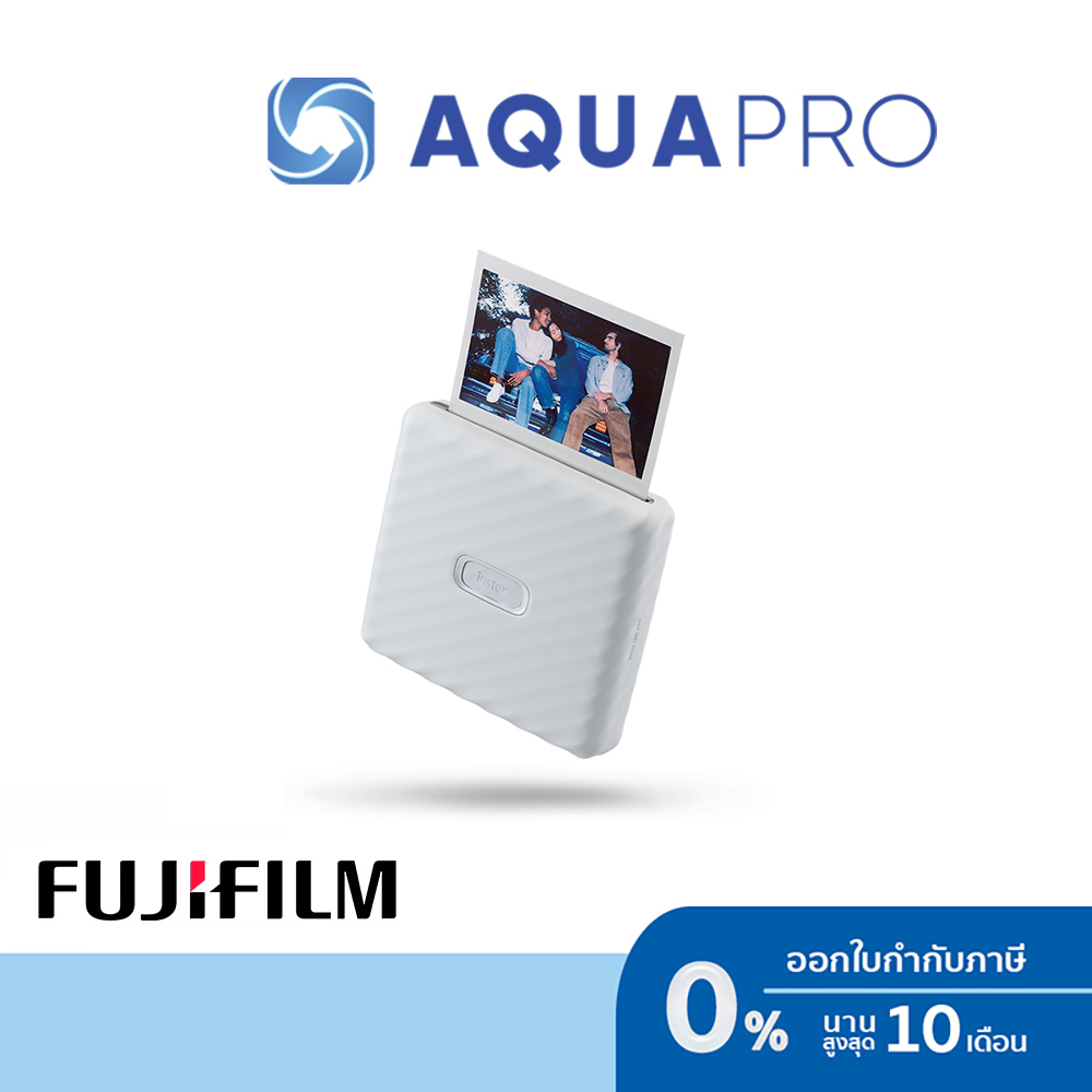 Fujifilm Instax Link Wide Smartphone Printer, Ash White 16719550