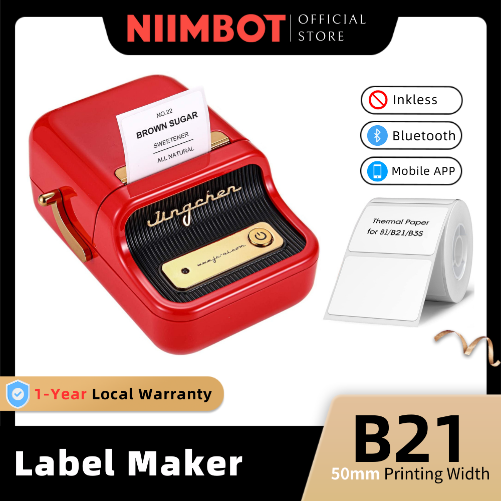 REVIEW: NIIMBOT B21 Inkless Mini Thermal Printer & Label Maker