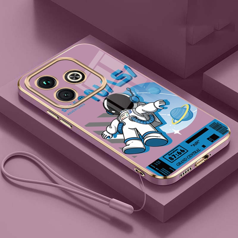 %5BFree%20Strap%5D%20Xiaomi%20Redmi%2013%20redmi13%2012%20Smile%20Astronaut%20nasa%20Square%20Phone%20Case%206D%20Plating%20Candy%20Soft%20Casing%20Cover%20-%20Image%203