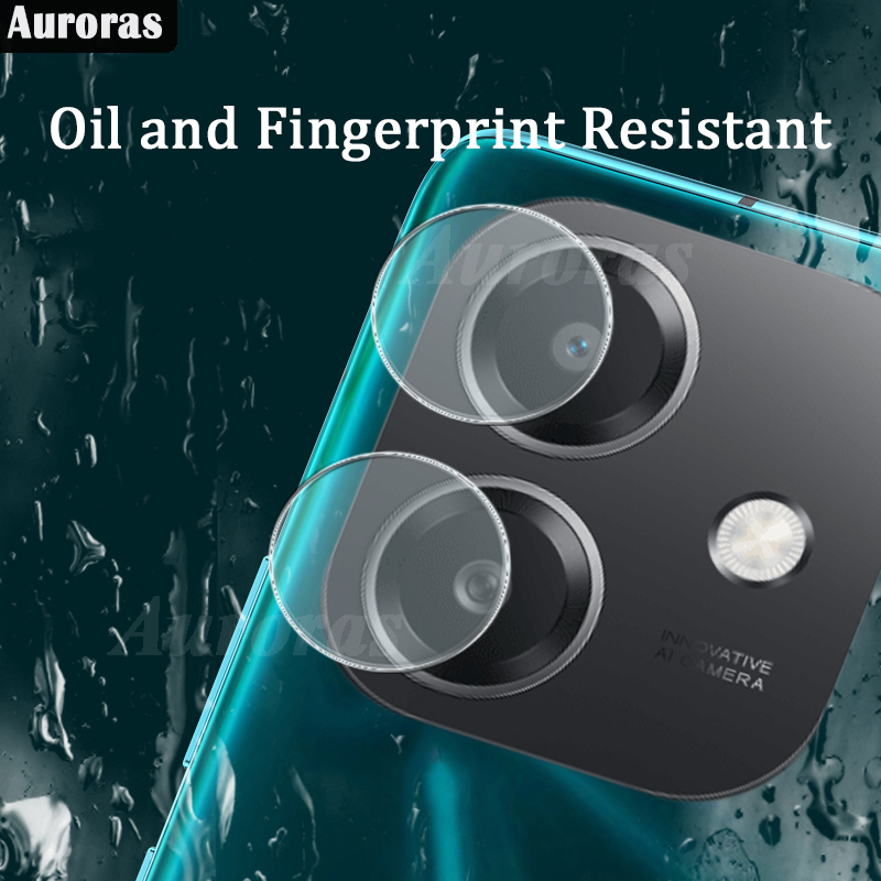 For OPPO A5i Screen Tempered Glass Full Protector Film + OPPO A5i Cover Lens Camera Glass Protector Glass Film.