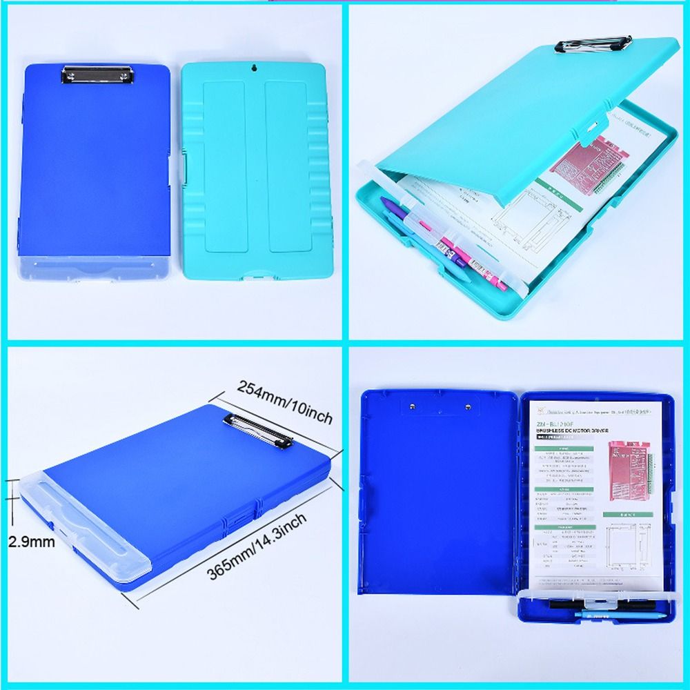 Plastic%20Stationery%20Document%20Office%20Supplies%20Writing%20Pad%20Test%20Paper%20Writing%20Clipboard%20Clipboard%20File%20Box%20Case%20Storage%20Clipboard%20Document%20File%20Folders%20-%20Image%202