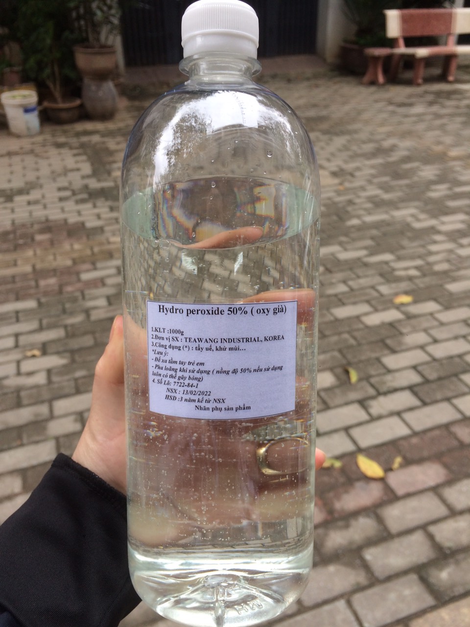 HYDRO PEROXIDE 50% (OXY GIÀ) - 1000G