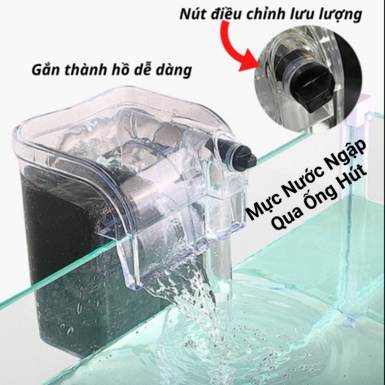 [HCM]Máy Lọc Thác Nước Bể Cá Cảnh