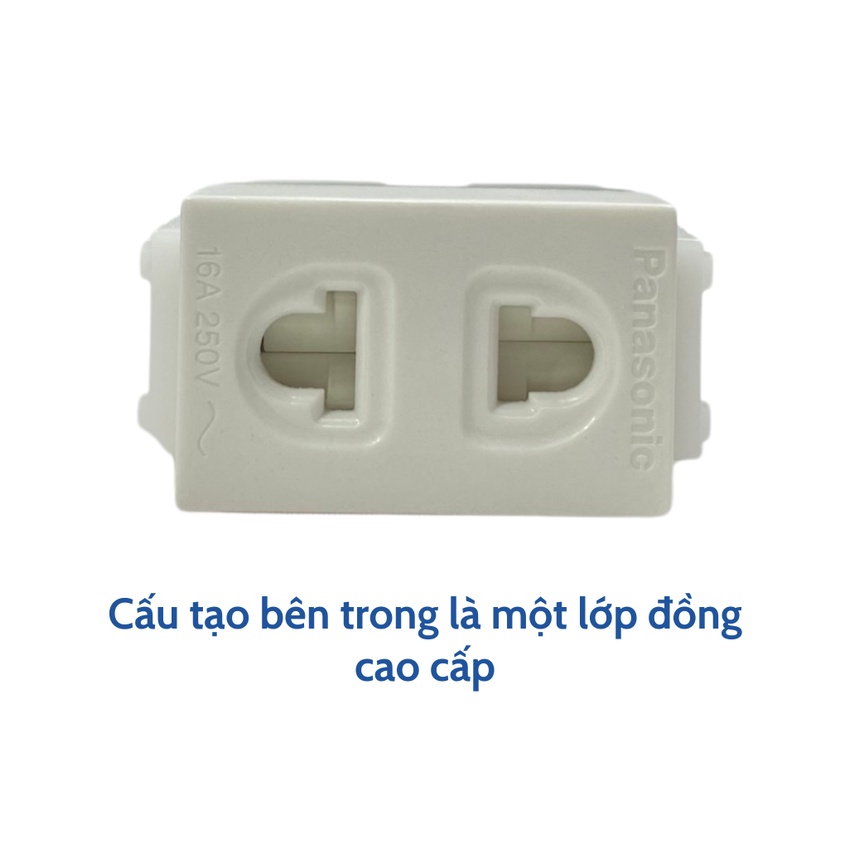 Ổ Cắm Đơn Có Màn Che 16A - WIDE Panasonic (WEV1081SW)