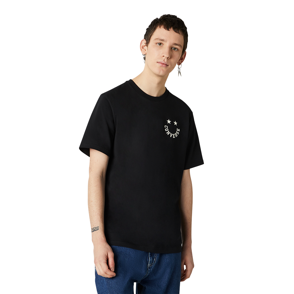 converse with face on side