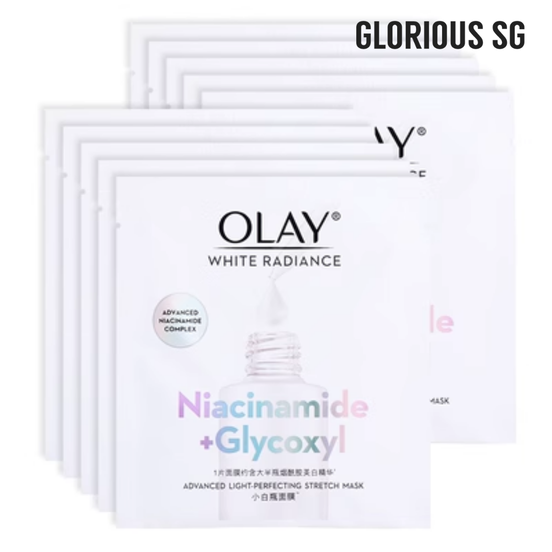 [SG] OLAY White Radiance Light-Perfecting Stretch Mask Advanced