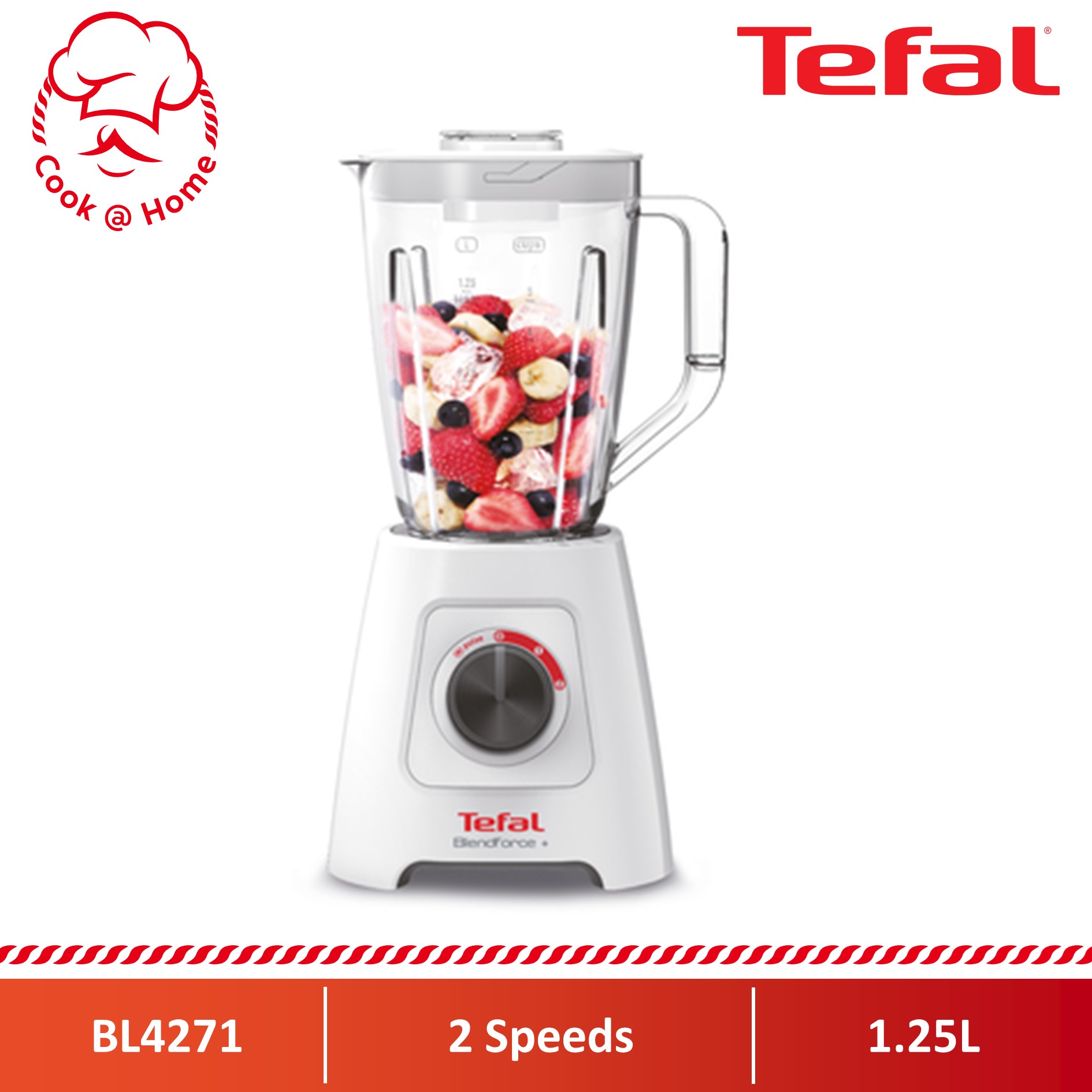 Tefal Blender Blendforce Grinder BL4271 Lazada Singapore