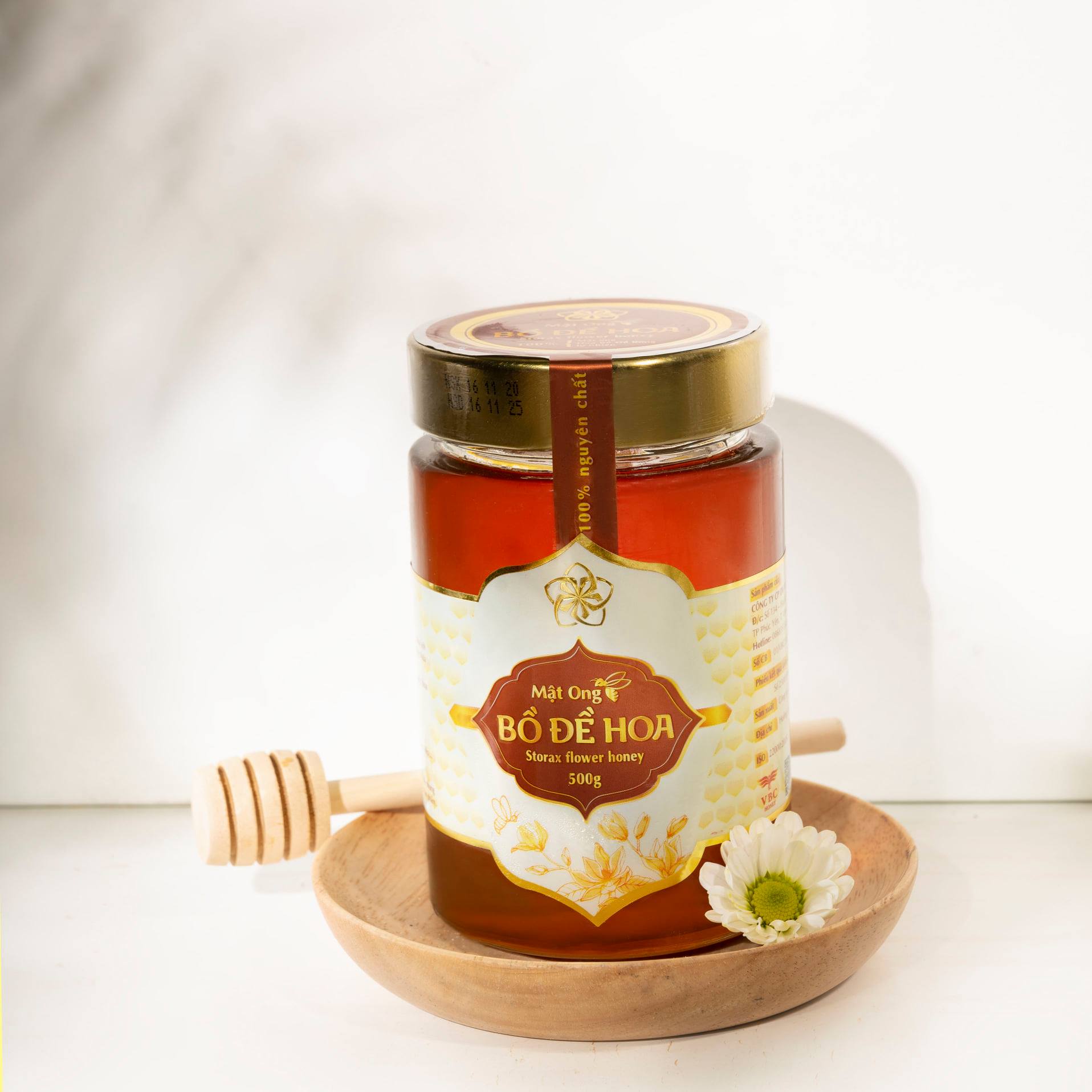Tháp Lễ Mật Ong Bồ Đề Hoa 500g