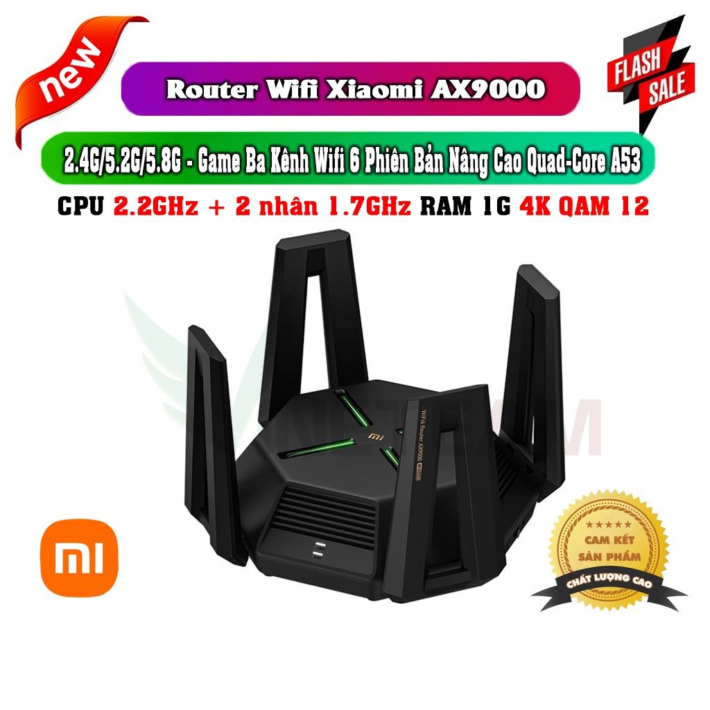 Router Xiaomi_AX9000 Wifi6 Mesh