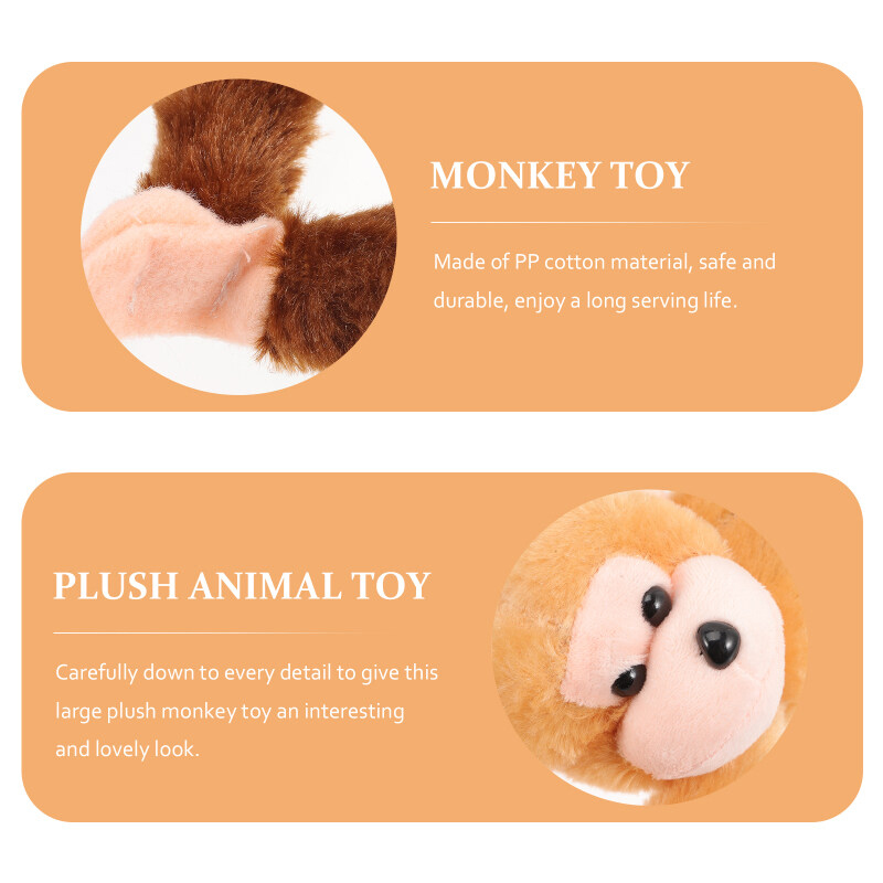 60cm%20Long%20Arm%20Tail%20Monkey%20Stuffed%20Plush%20Curtains%20Baby%20Sleeping%20Appease%20Animal%20Toys%20Car%20Decoration%20Valentine's%20Day%20Gi%20XINYAN%20-%20Image%204